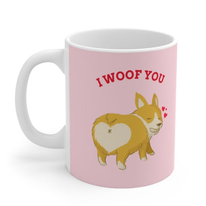 I Woof You Dog Lovers Mug