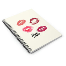 Load image into Gallery viewer, Bisou Bisou Kisses Spiral Notebook
