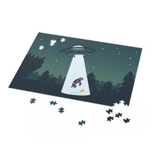Load image into Gallery viewer, Alien Abduction with Pizza Jigsaw Puzzle 500-Piece
