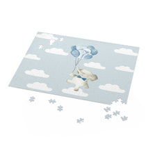 Load image into Gallery viewer, Baby Elephant Floating in the Clouds Jigsaw Puzzle 500-Piece
