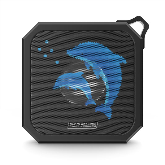 Ninja Dragons Dolphin Retro Pixel Waterproof Bluetooth Speaker