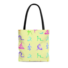 Load image into Gallery viewer, Yoga Sanctuary Everyday Yellow Tote Bag Medium
