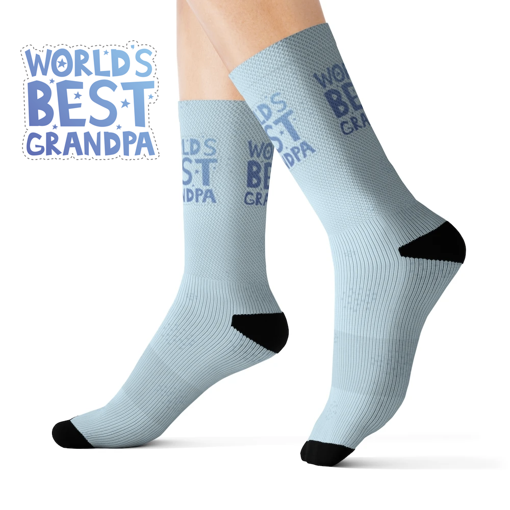 World's Best Grandpa Novelty Socks