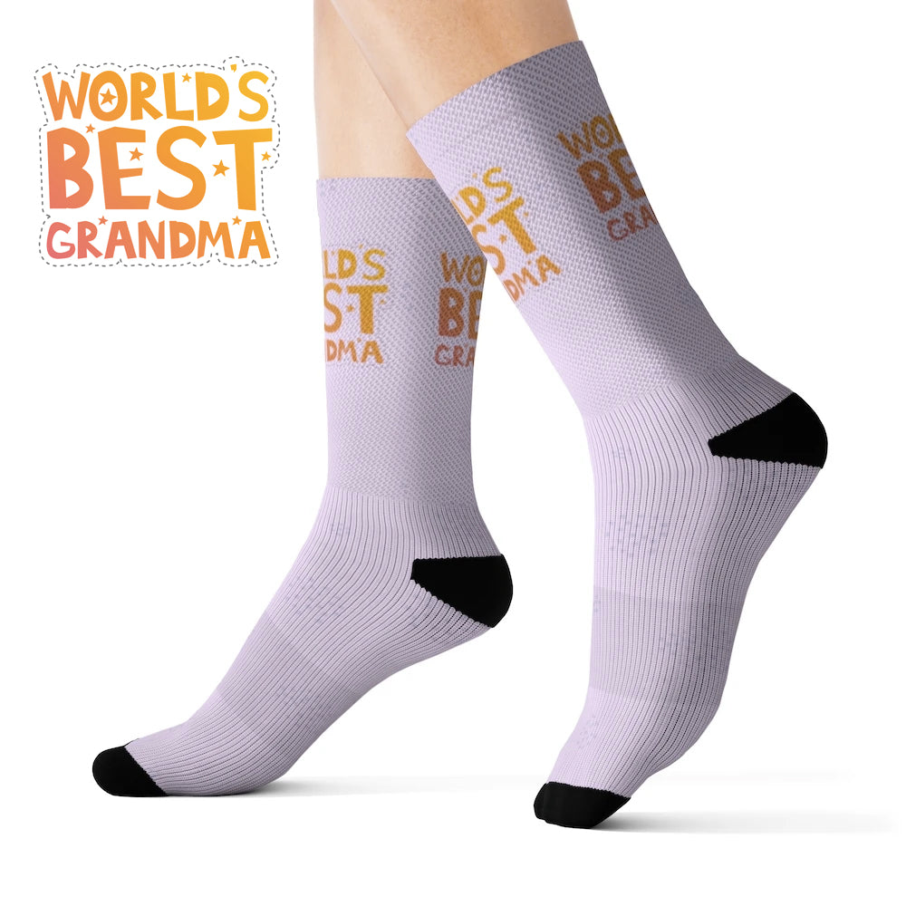 World's Best Grandma Novelty Socks