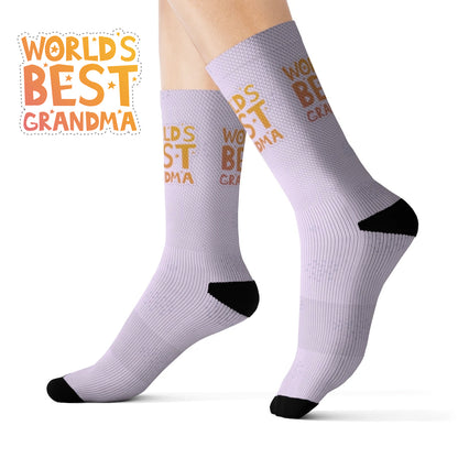 World's Best Grandma Novelty Socks