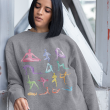 Load image into Gallery viewer, Yoga Theme Crewneck Sweatshirt
