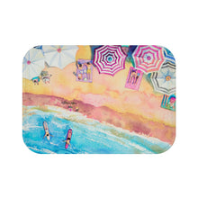 Load image into Gallery viewer, Colorful Day at the Beach Bath Mat Home Accents
