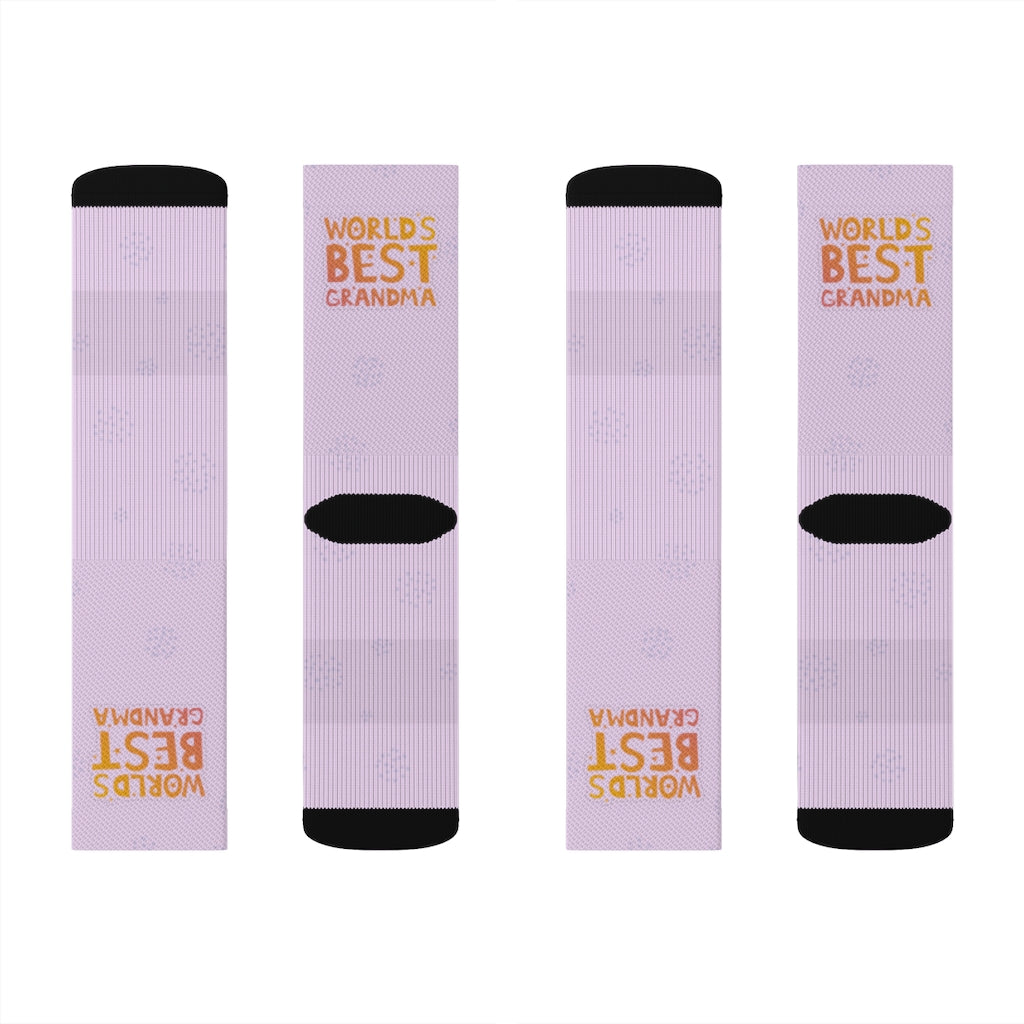 World's Best Grandma Novelty Socks