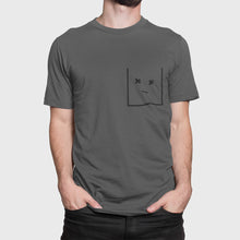 Load image into Gallery viewer, Mens Faux Pocket Streetwear T-Shirt
