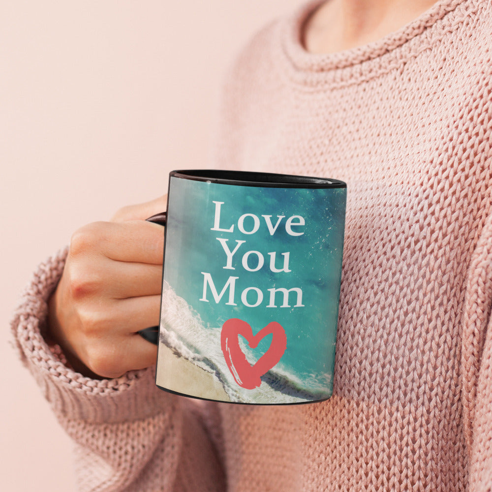 I Love you Mom Heat Sensitive Color Changing Mug