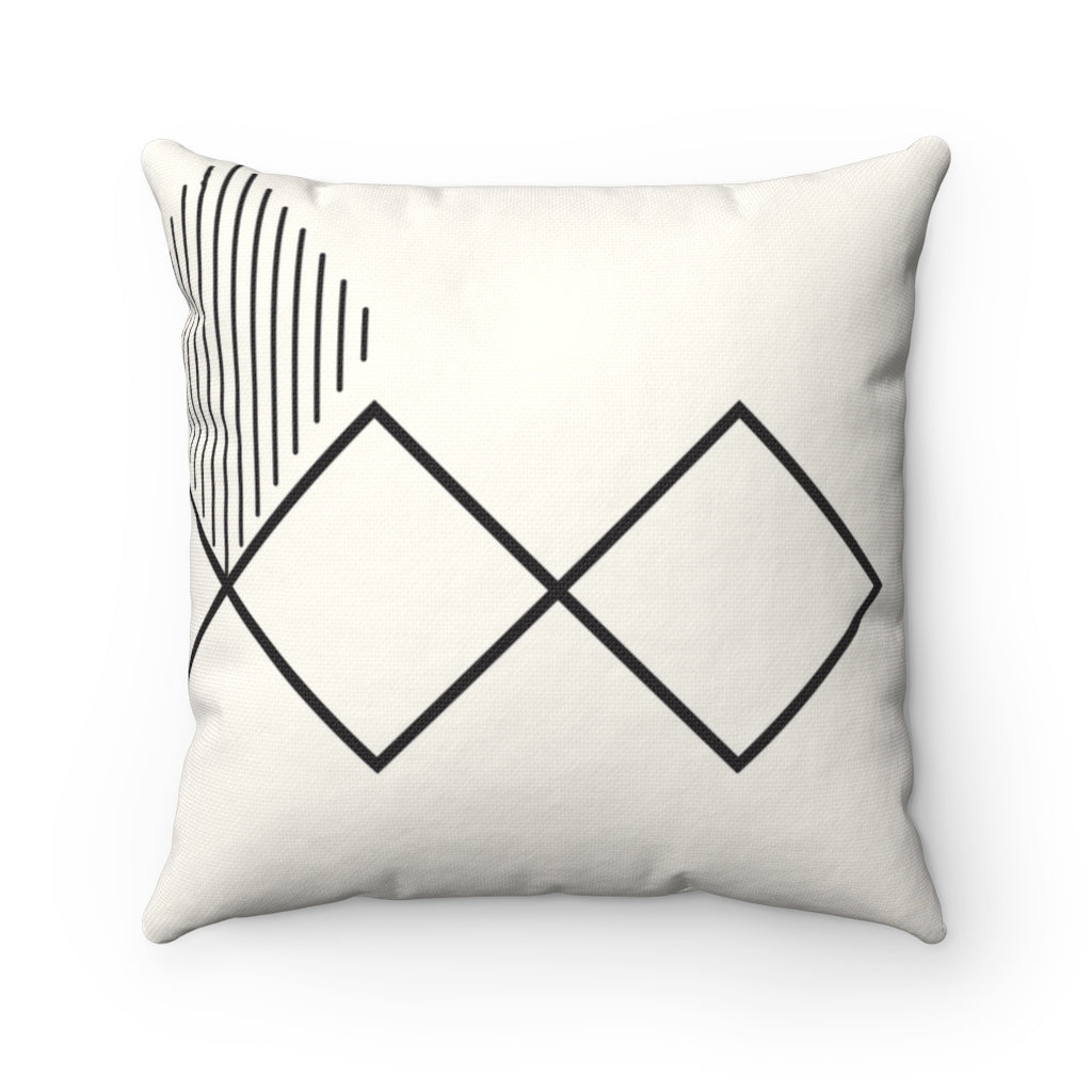Diamond Abstract Lines Cushion Home Decoration Accents - 4 Sizes