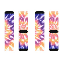 Load image into Gallery viewer, Pink Tie Dye Novelty Socks
