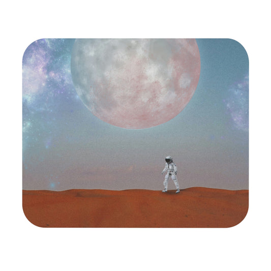 Astronaut On Unknown Planet Mouse Pad