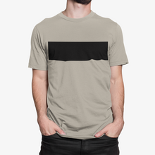 Load image into Gallery viewer, Mens Black Colorblock T-Shirt
