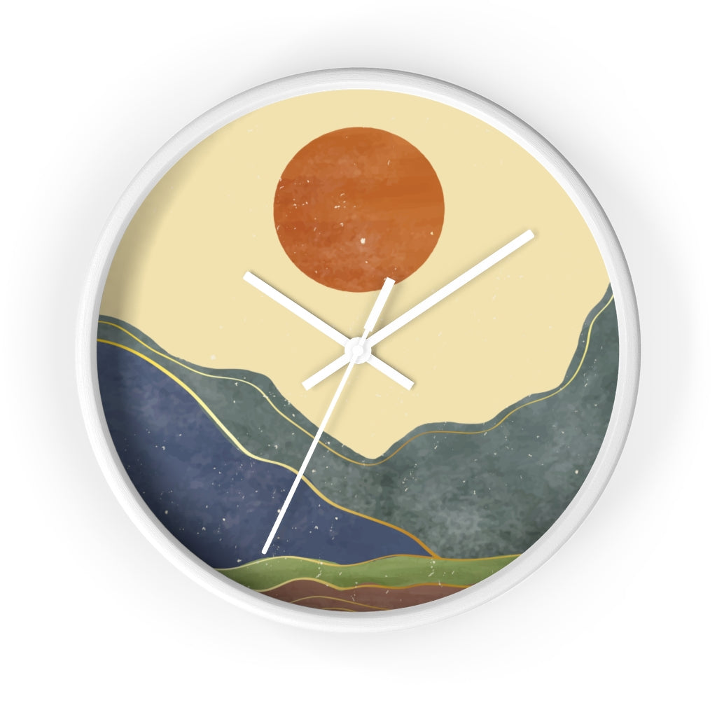 California Sun Wall clock