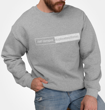 Load image into Gallery viewer, Mens Python Coding Logo Sweatshirt
