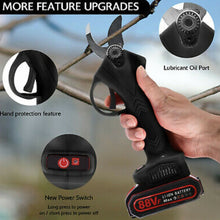 Load image into Gallery viewer, Portable Cordless Rechargeable Electric Pruning Shears
