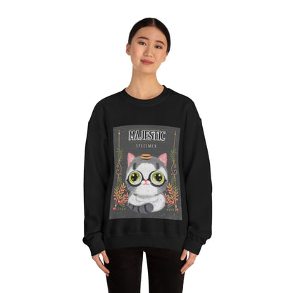 Womens Majestic Cat Sweatshirt