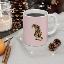 Load image into Gallery viewer, Pink Leopard Mug 11 oz
