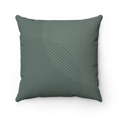 Abstract Dark Green Design Cushion Home Decoration Accents - 4 Sizes