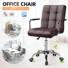 Load image into Gallery viewer, Modern PU Leather Desk Chair

