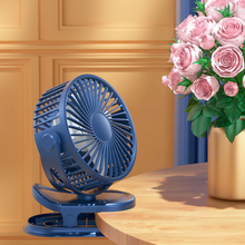 Load image into Gallery viewer, Rotable 3 Speed Fan With Clip and Hook

