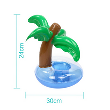 Load image into Gallery viewer, Inflatable Swimming Pool Palm Tree Drink Holder
