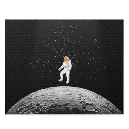 Astronaut on the Moon Jigsaw Puzzle 500-Piece