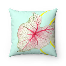 Load image into Gallery viewer, Green Leaf Square Pillow Home Decoration Accents - 4 Sizes
