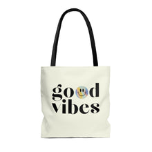 Load image into Gallery viewer, Good Vibes Beach Shopper Tote Bag Medium
