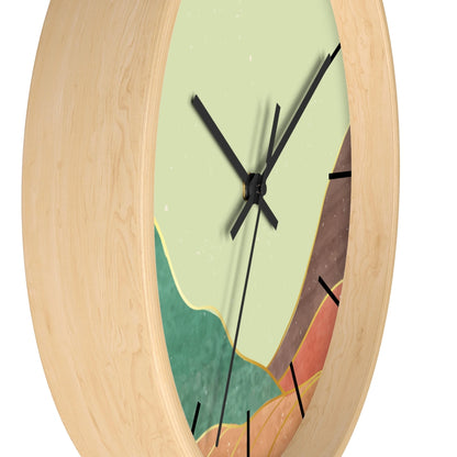 Tranquil Mountain Wall clock