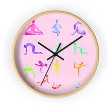 Load image into Gallery viewer, Yoga Sanctuary Wall clock
