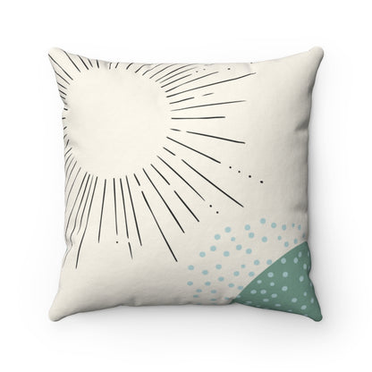 Abstract Sun Outline Cushion Home Decoration Accents - 4 Sizes