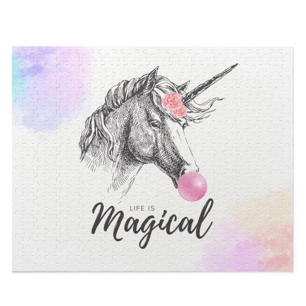 Unicorn Life is Magical Jigsaw Puzzle 500-Piece