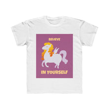 Load image into Gallery viewer, Kids Girls Believe In Yourself T-Shirt
