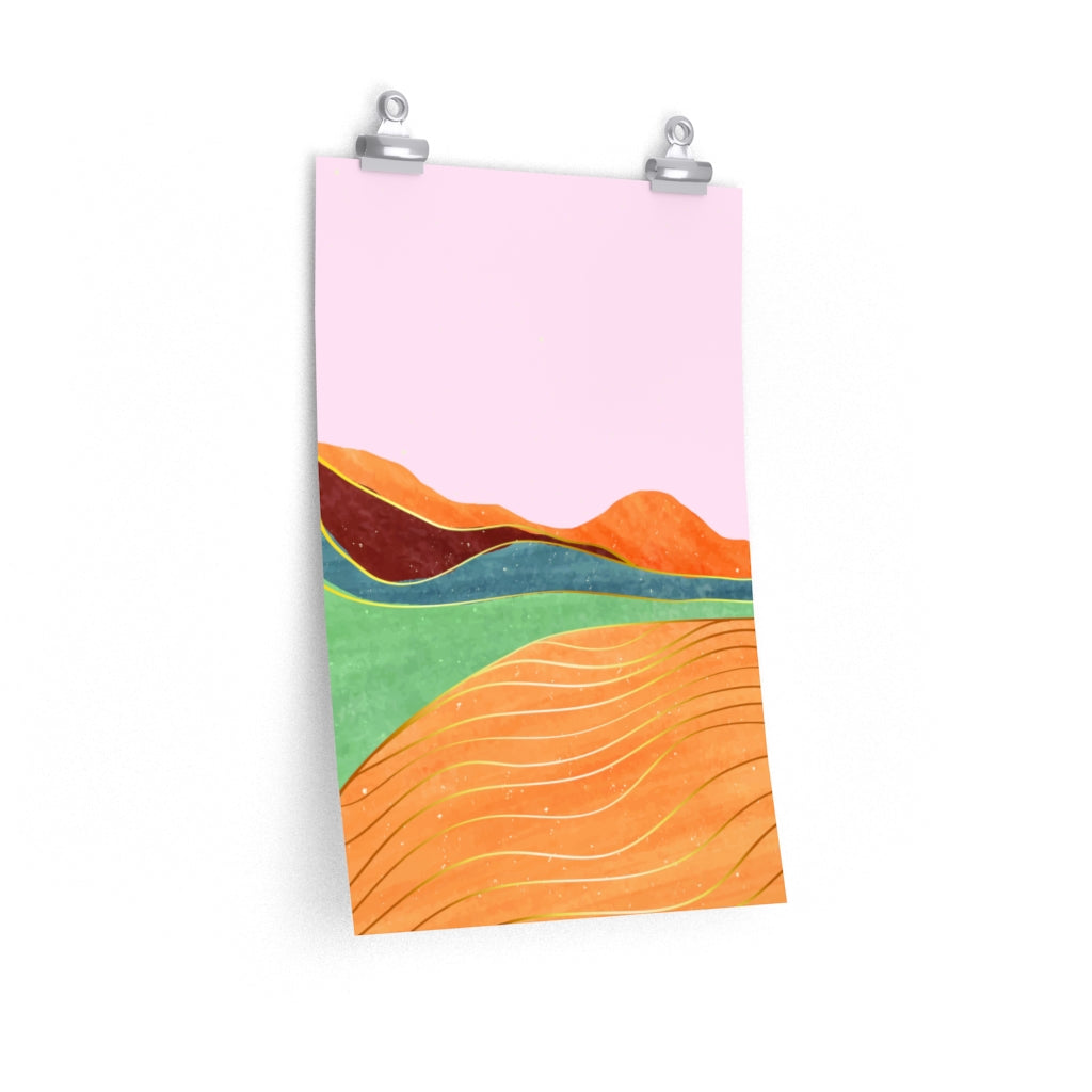 Toscana Landscape Pink Room Decor