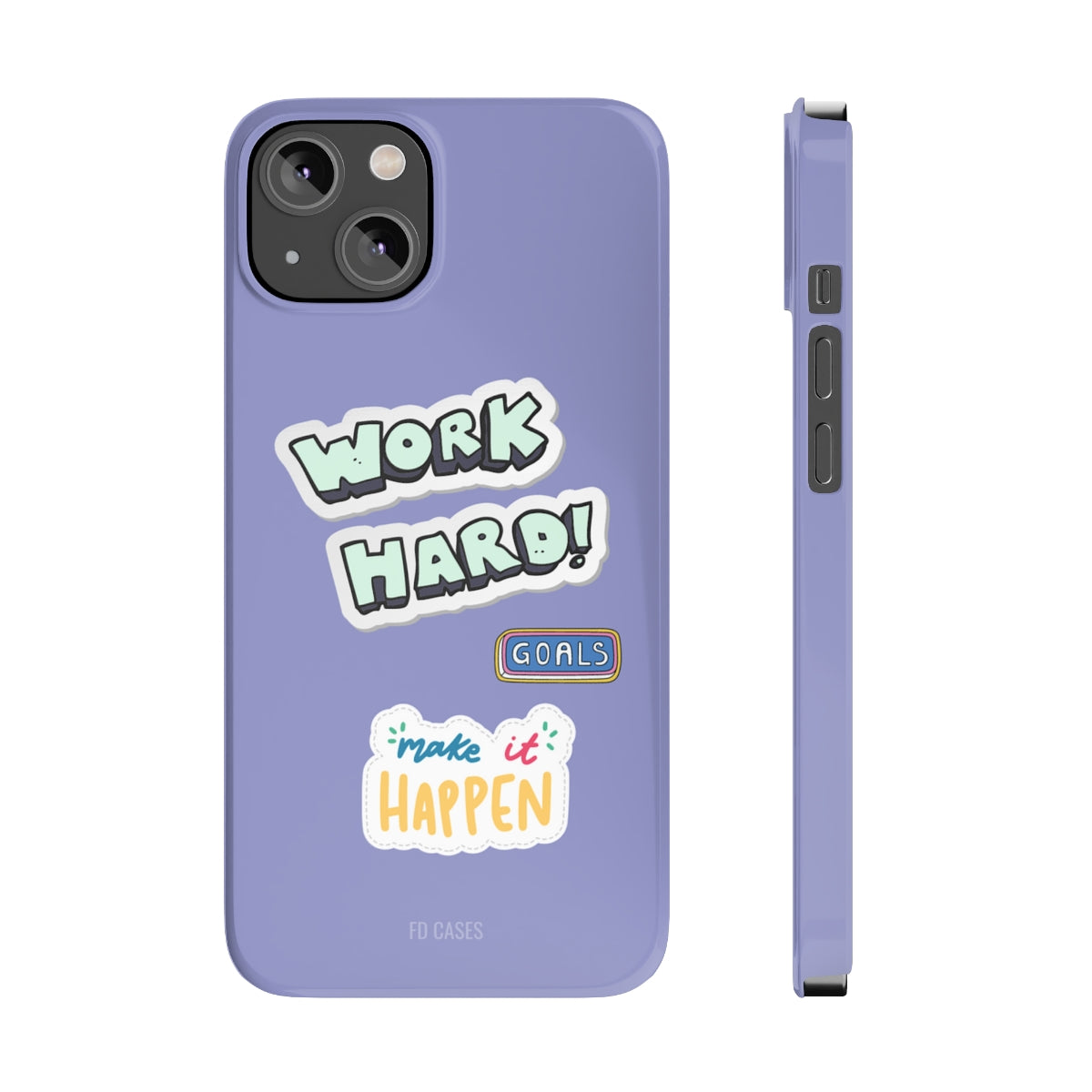 Work Hard Slim Case for iPhone 14, 14 PRO and 14 PRO MAX