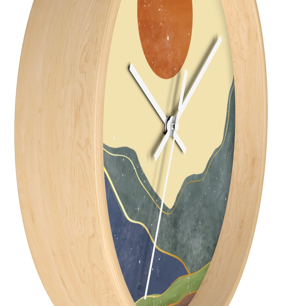 California Sun Wall clock