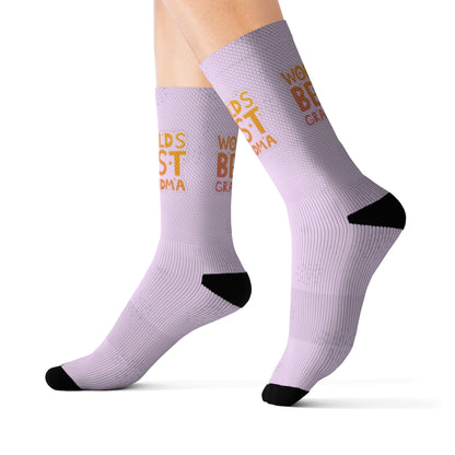 World's Best Grandma Novelty Socks