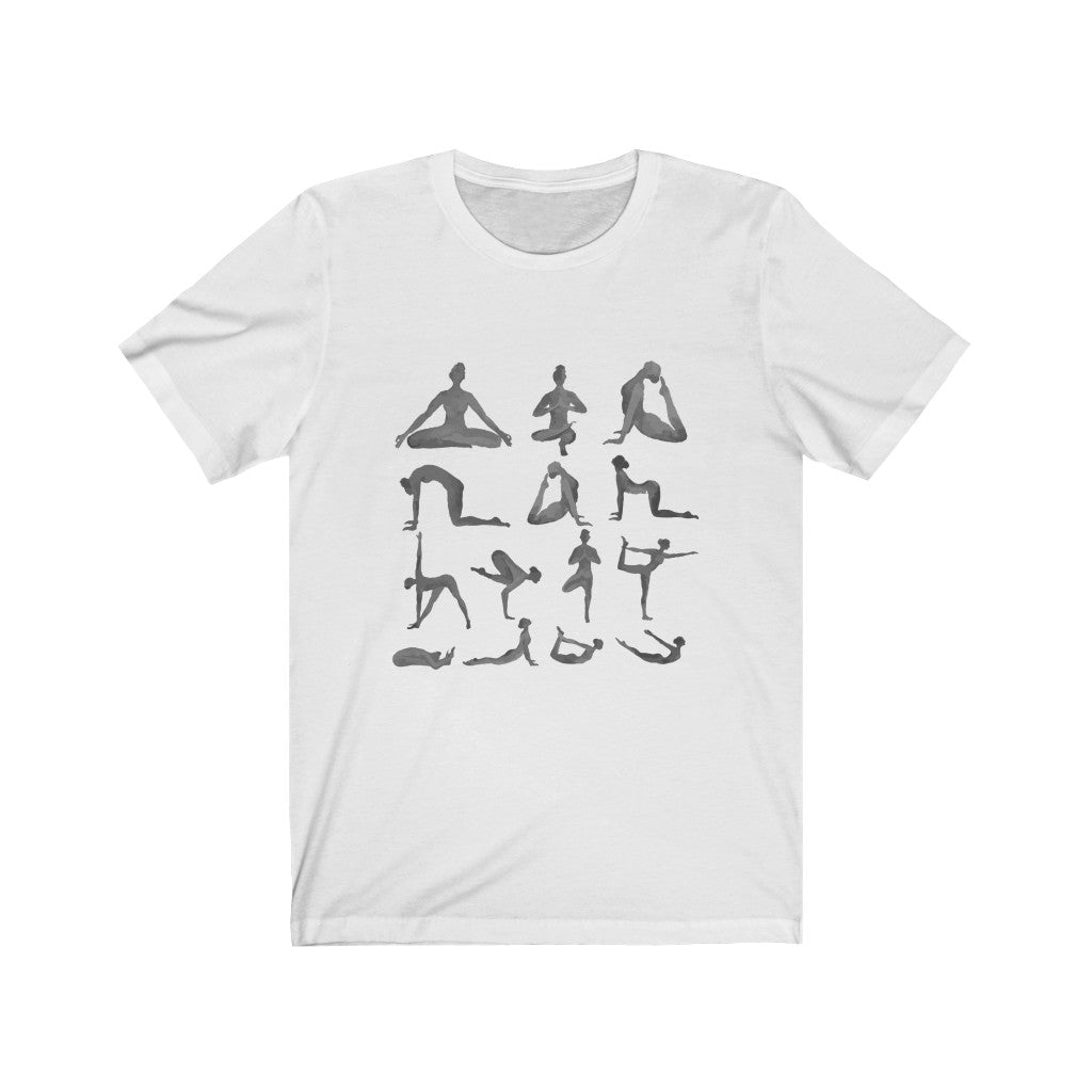 Yoga Sanctuary Print Black T-Shirt