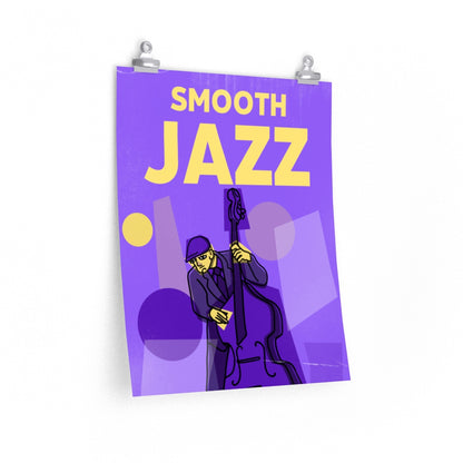 Smooth Jazz Vintage Jazz Poster
