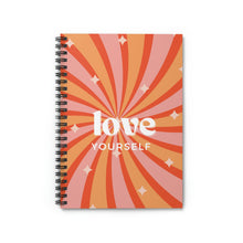 Load image into Gallery viewer, Love Yourself Spiral Notebook
