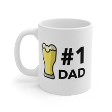 Load image into Gallery viewer, #1 Dad Beer Coffee Mug
