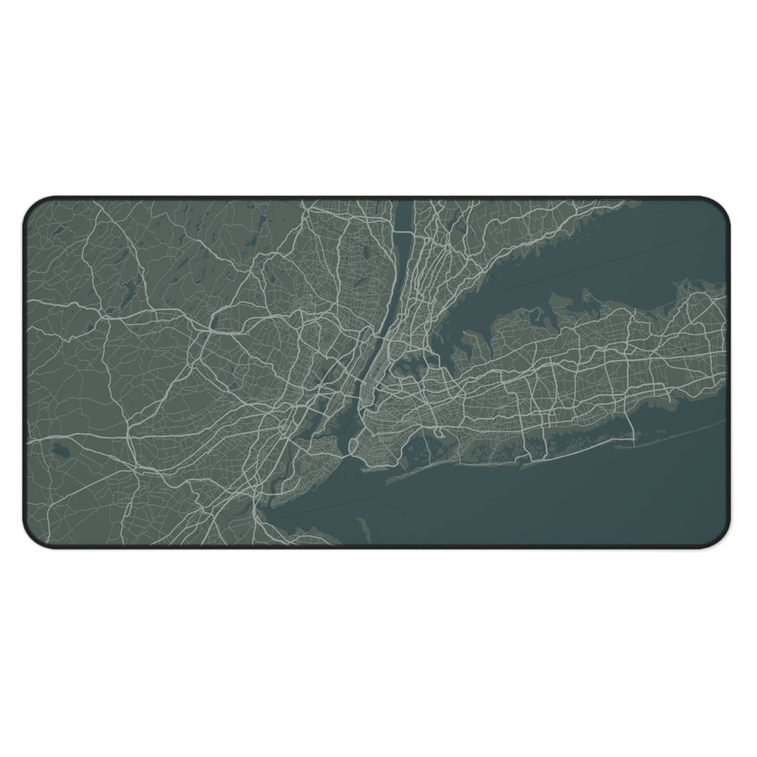 New York Map Desk Mat