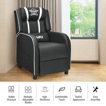 Load image into Gallery viewer, Reclining Gaming Massage Chair with Lumber Support
