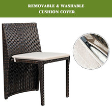 Load image into Gallery viewer, Outdoor Wicker Patio 3 Piece Furniture Set
