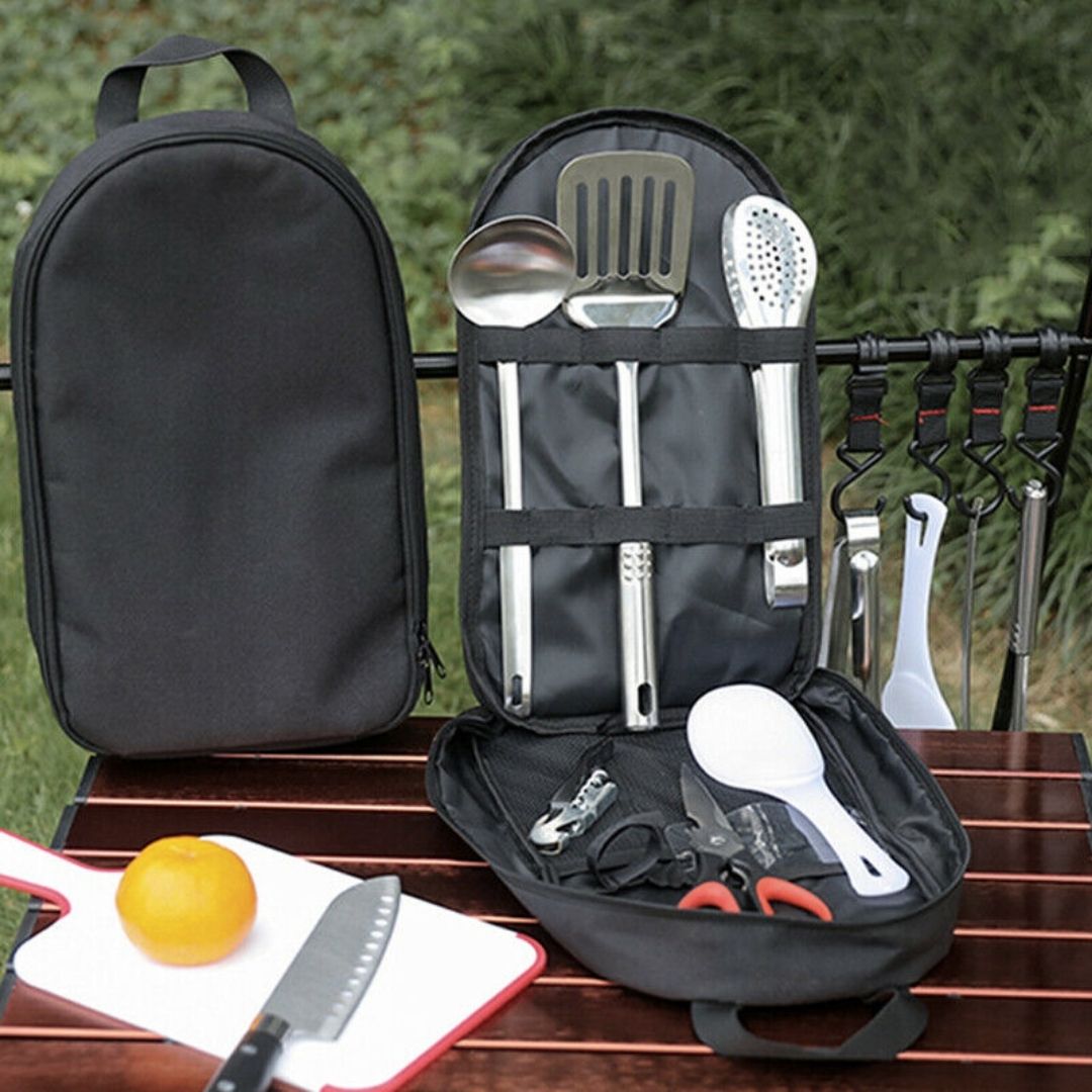Multi-Use Camping Hiking Outdoor BBQ Set Portable