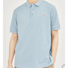 Load image into Gallery viewer, Mens Polo T-Shirt with Front Logo&#39;s
