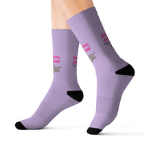 Load image into Gallery viewer, Unicorns Are Real Rhino Print Funny Novelty Socks
