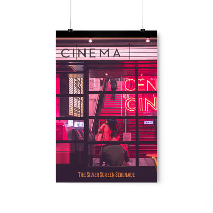 Retro Cinema Theme Poster